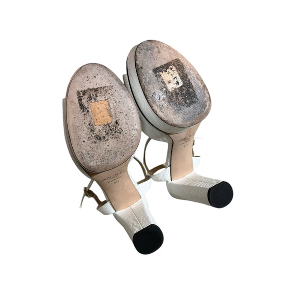 Jimmy Choo Peachy Platform Heels - Picture 8 of 9